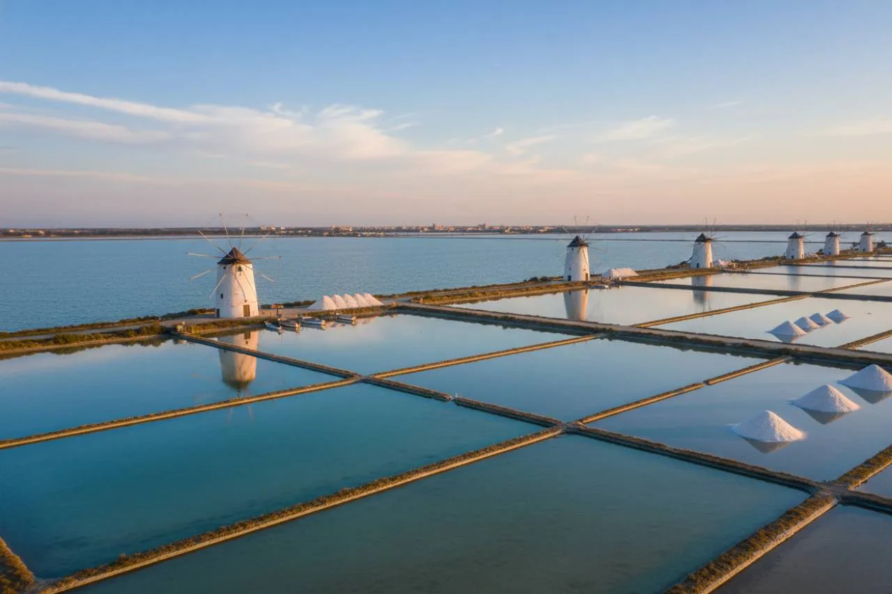 La storia millenaria tra sale e vento