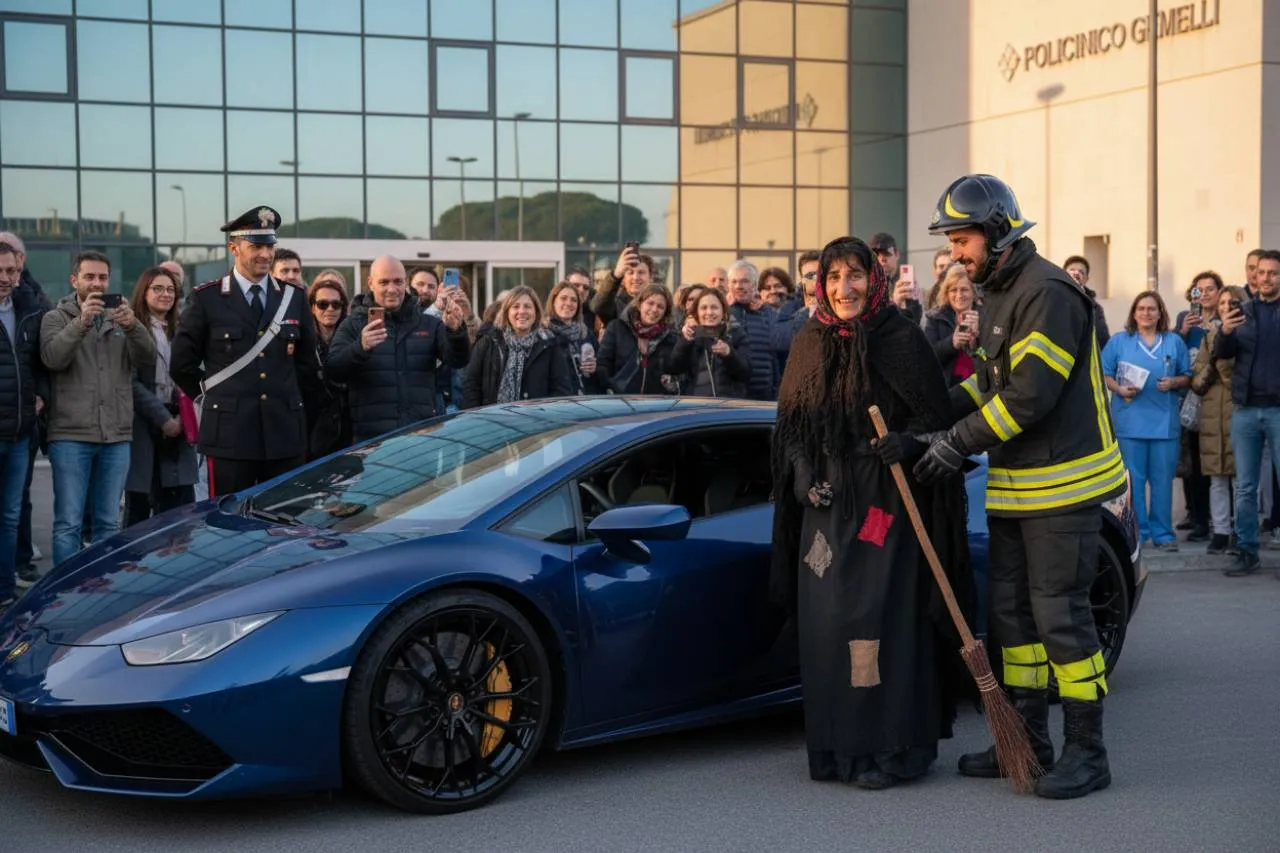 La dinamica dell'arrivo e i primi sorrisi