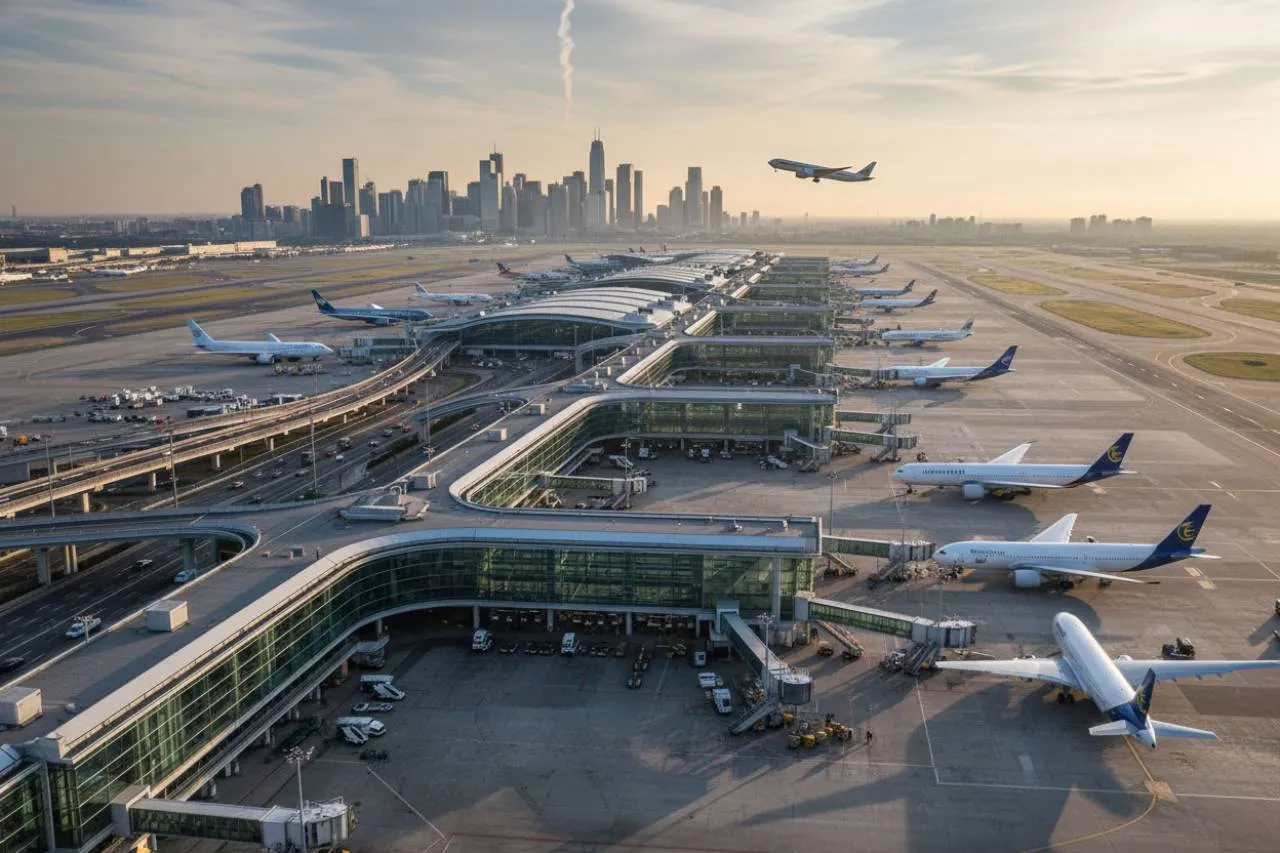 Pregi e difetti degli aeroporti principali