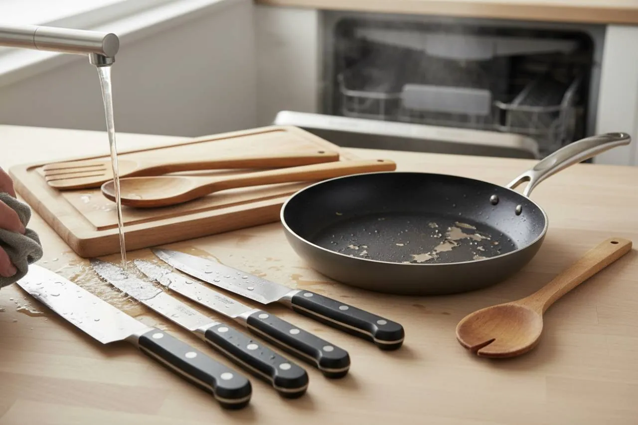 I cinque oggetti da non mettere mai in lavastoviglie