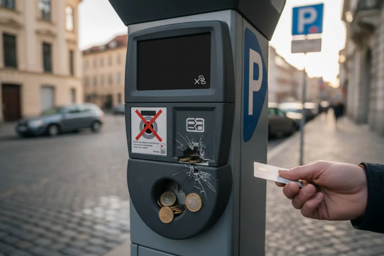 Parchimetro guasto o senza POS: cosa dice la legge