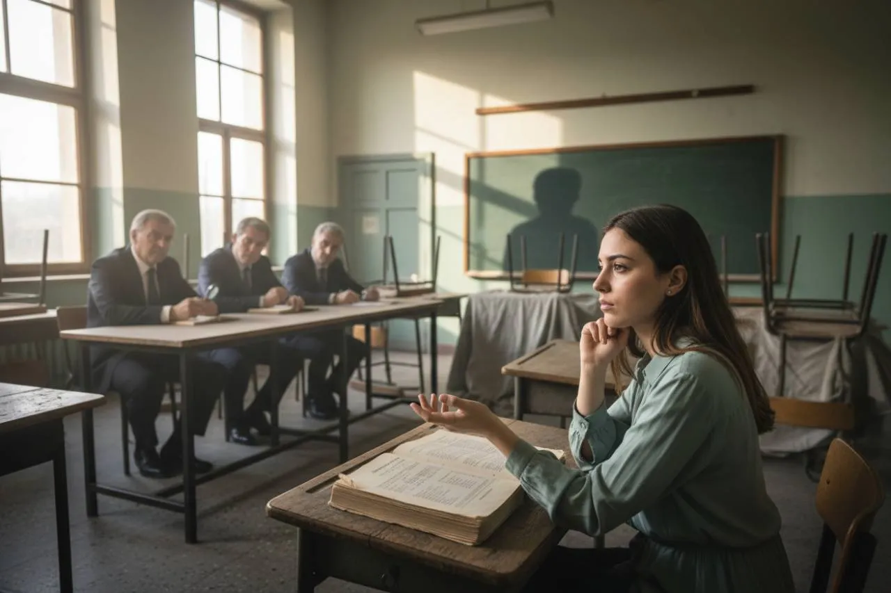 Il mistero tra i banchi di scuola: La tesi della compagna