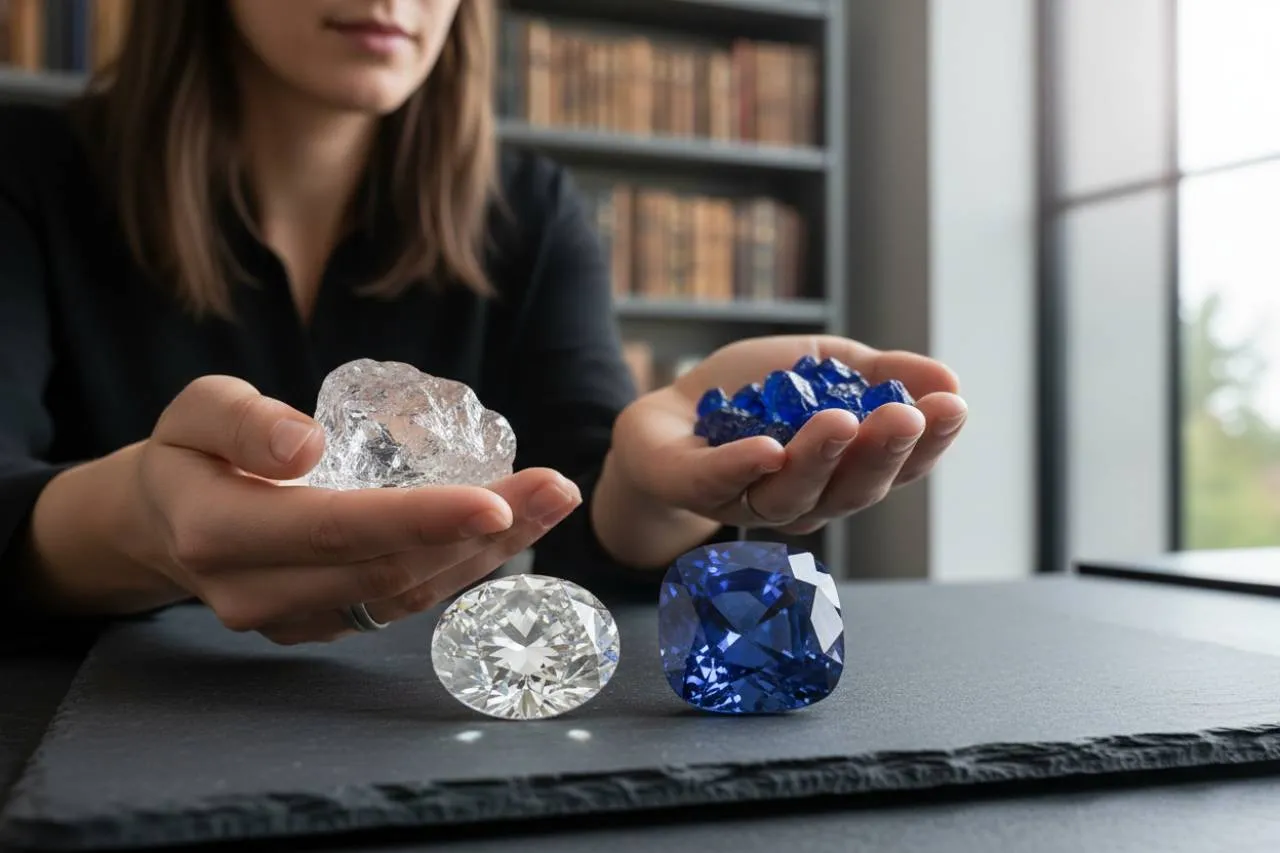 Diamante e zaffiro: tra forza, lealtà e carisma