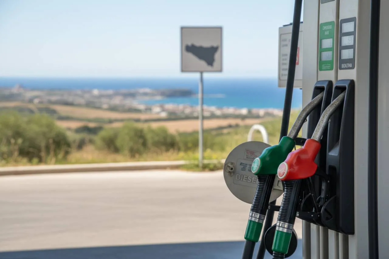 Il "caso" Sicilia: Diesel ancora più economico