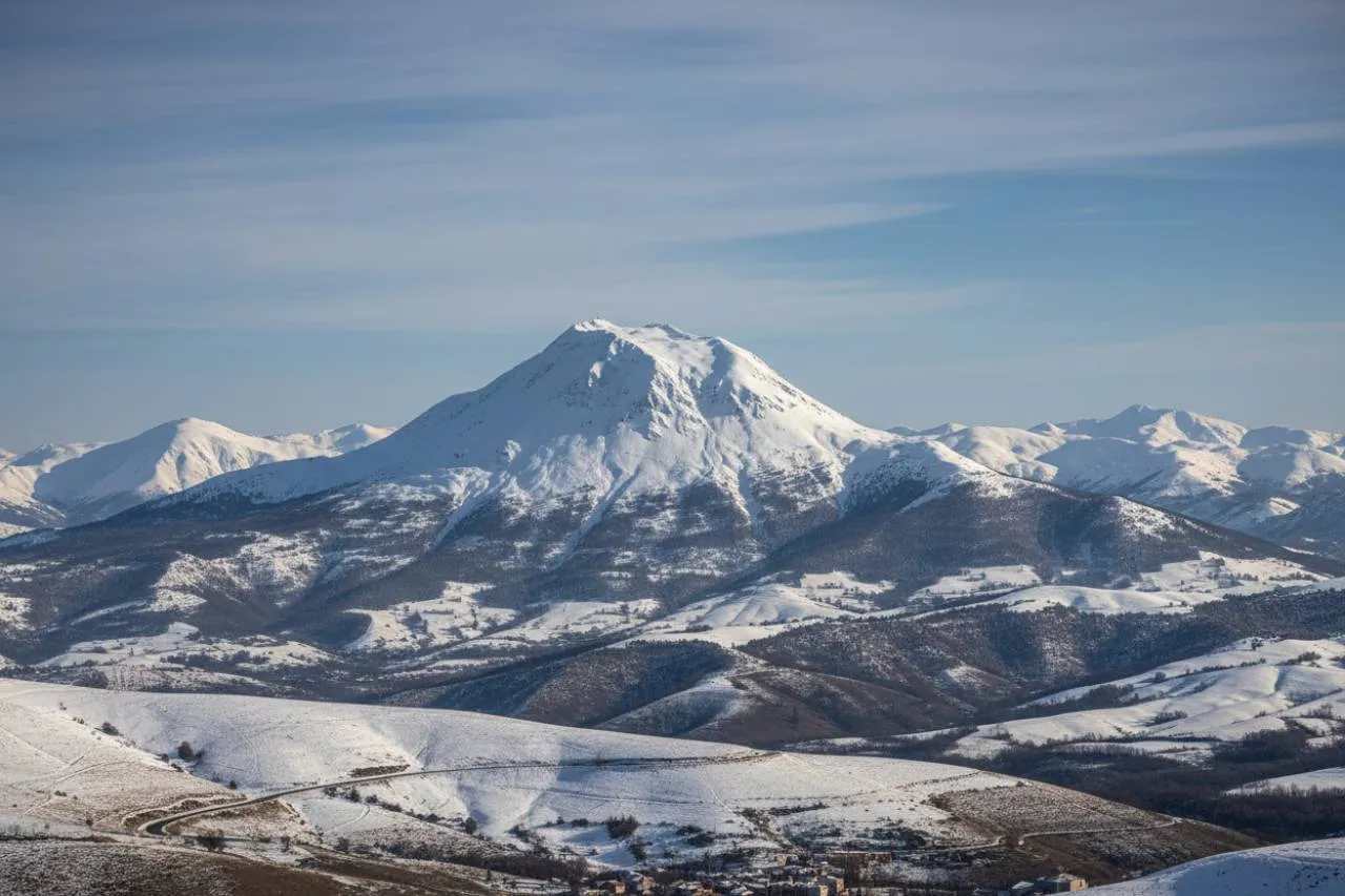 Le vette laziali imbiancate: uno spettacolo suggestivo