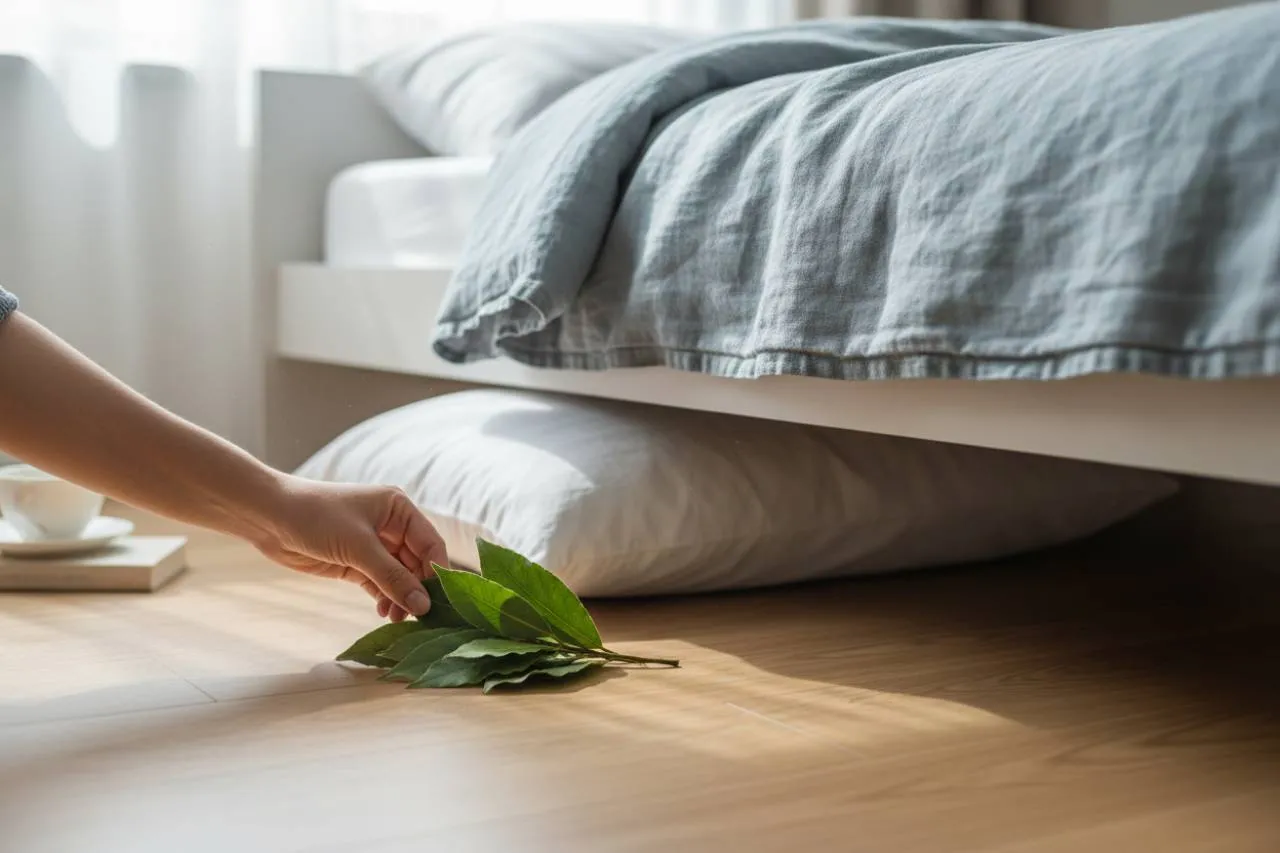 Il segreto per notti serene: alloro sotto il letto