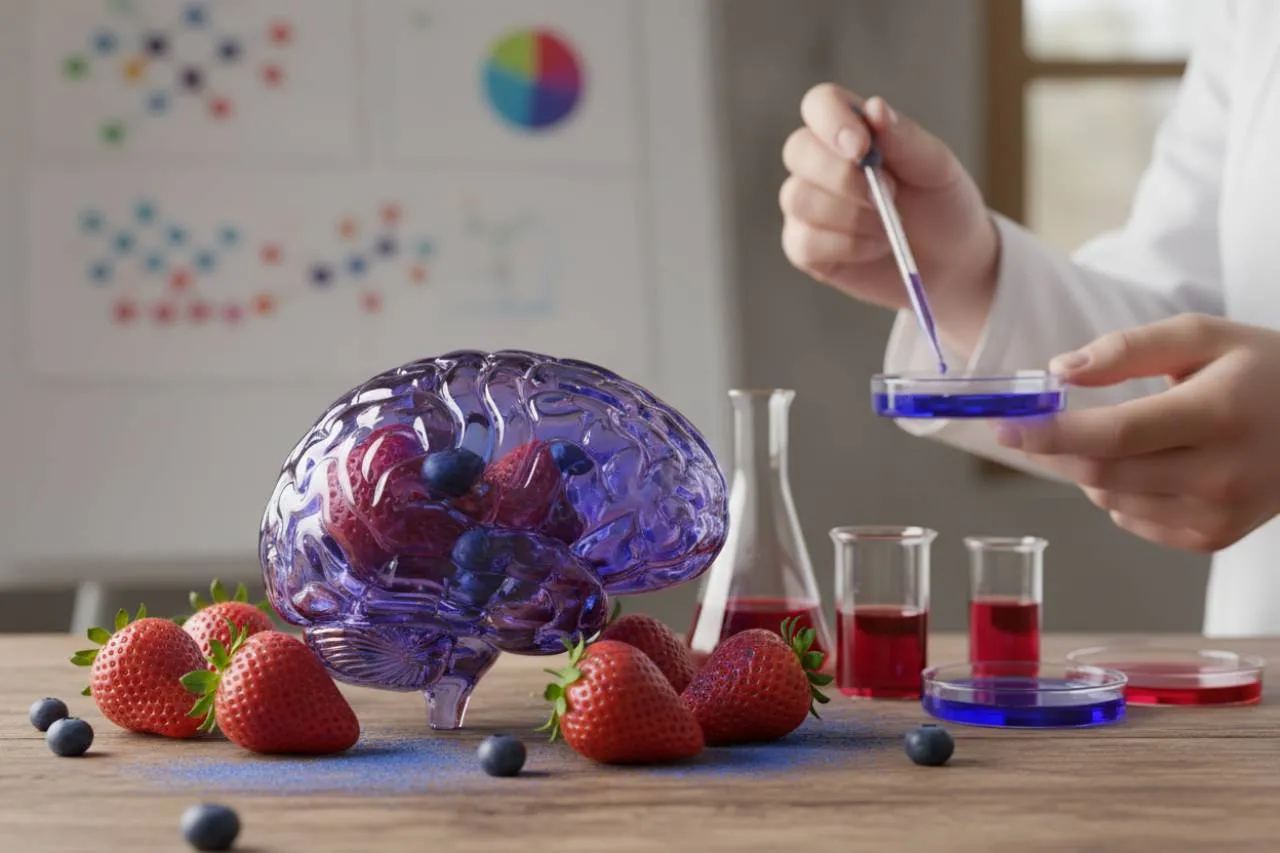 La scienza dietro le fragole e il cervello