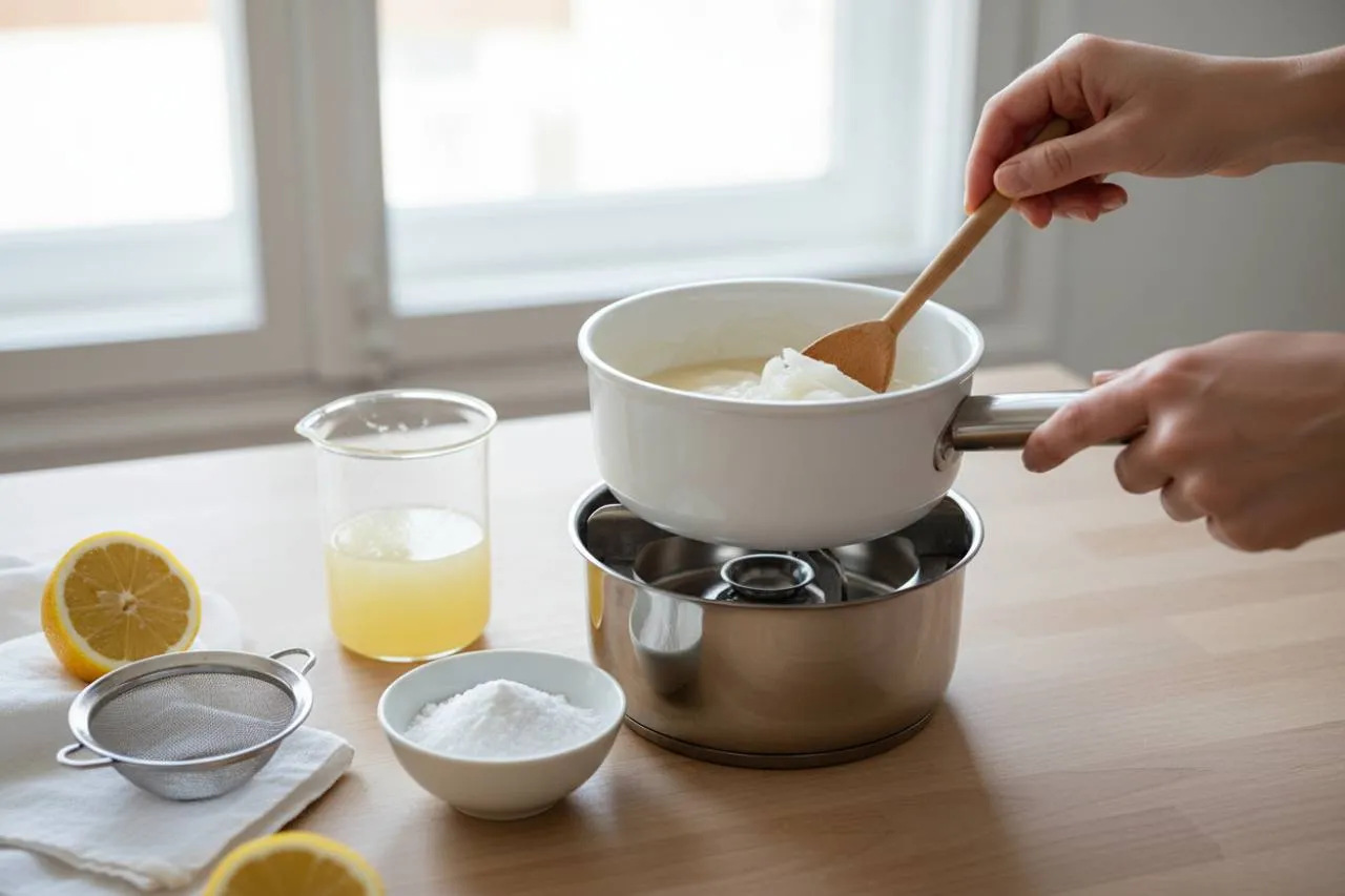 Preparazione e applicazione del detergente fatto in casa