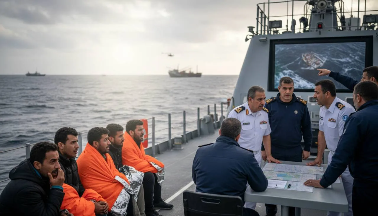 L'intervento egiziano e le operazioni di soccorso