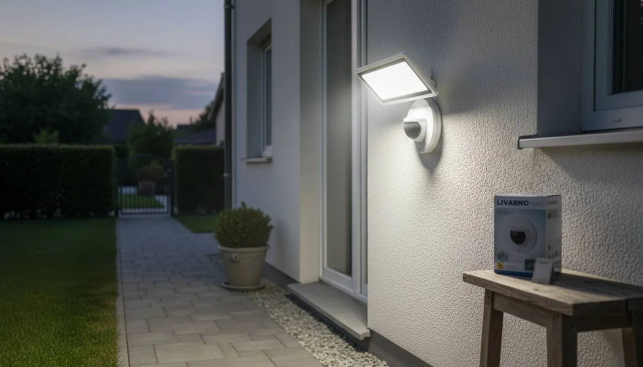Faro LED Livarno Home di Lidl per sicurezza e illuminazione domestica