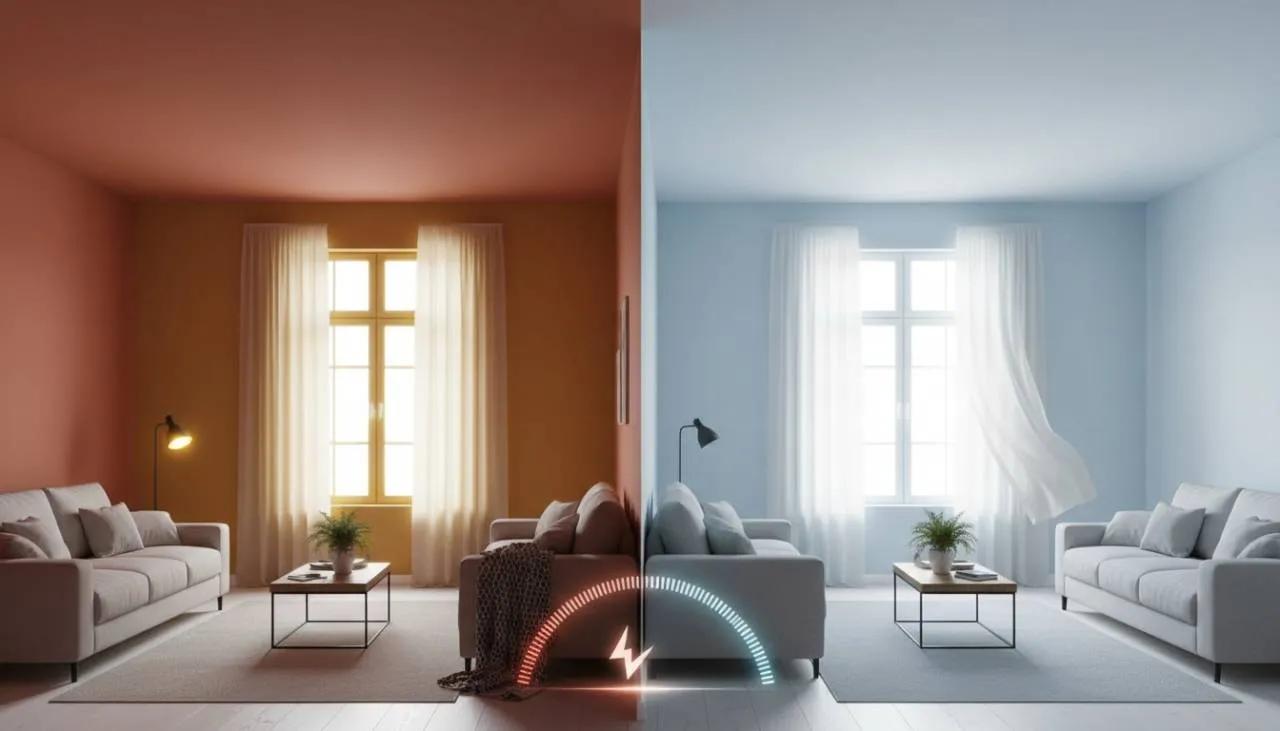 L'impatto sorprendente dei colori sulle spese energetiche