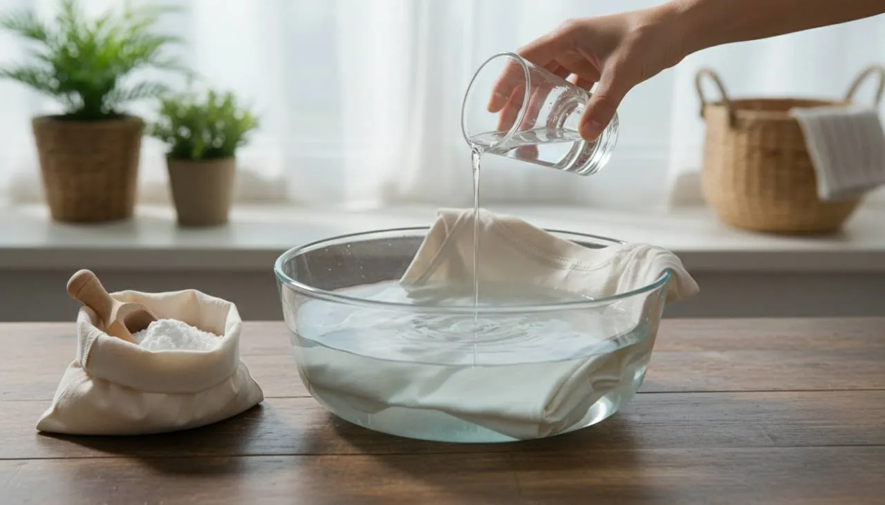 Aceto e bicarbonato: i tuoi alleati green contro gli aloni