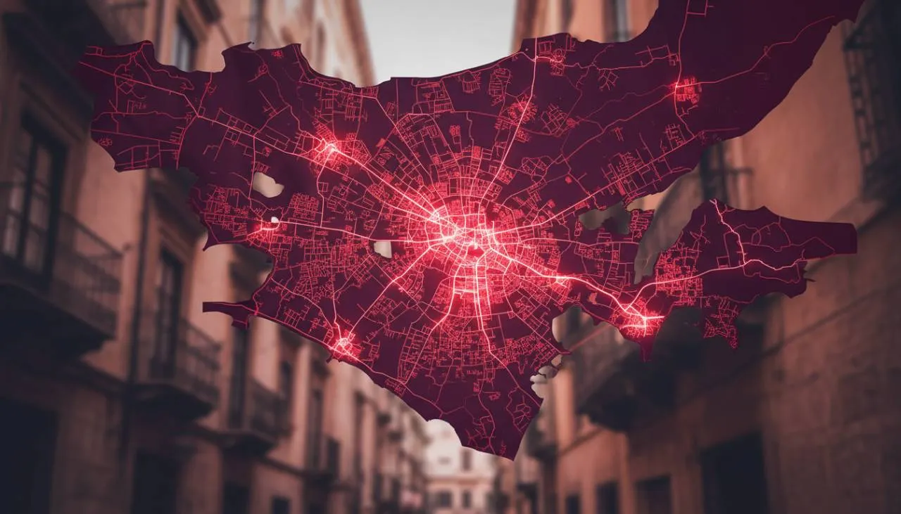 Tradimenti a Palermo zona per zona: la mappa delle scappatelle