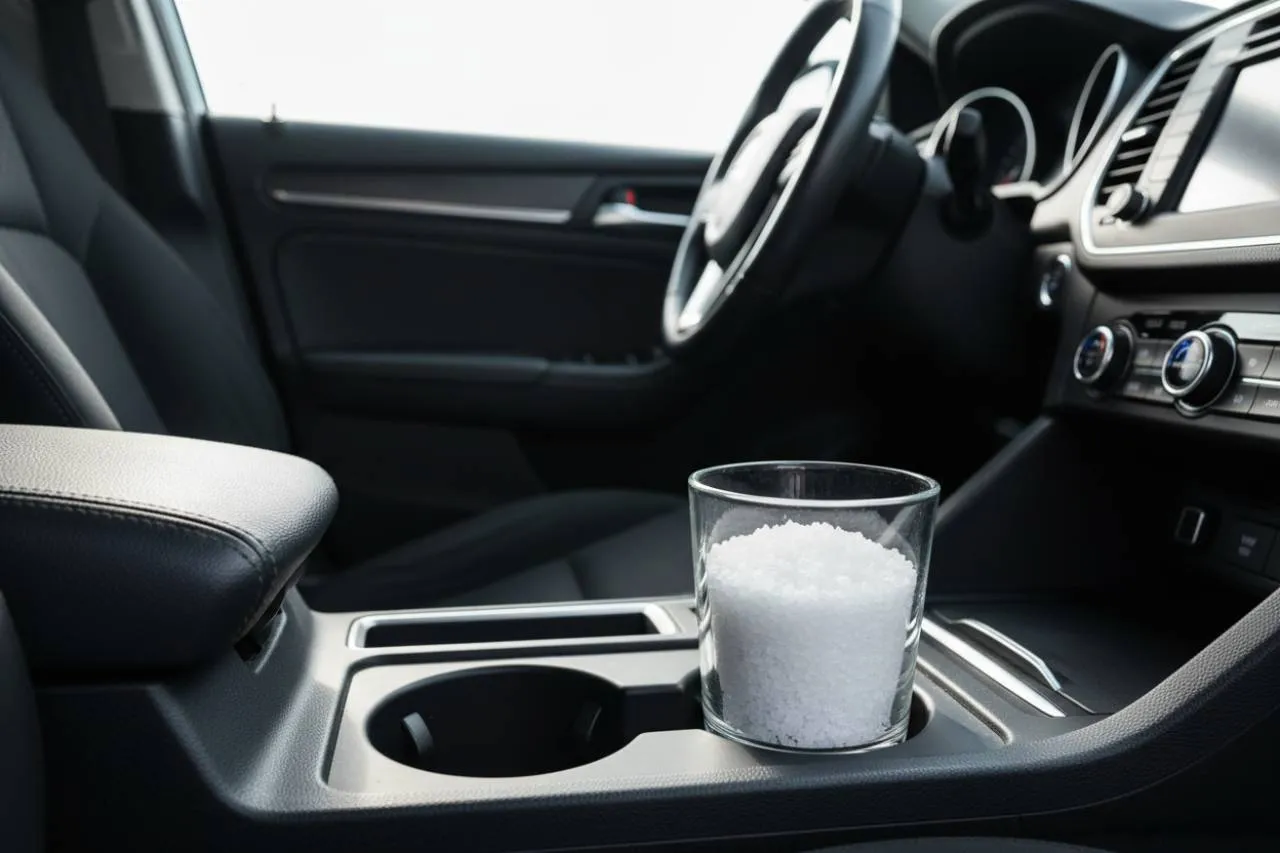 Come utilizzare il sale grosso per un'auto fresca e asciutta