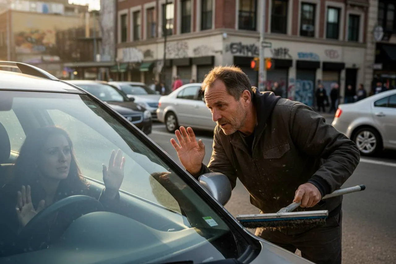 Il problema dei lavavetri abusivi e la loro insistenza