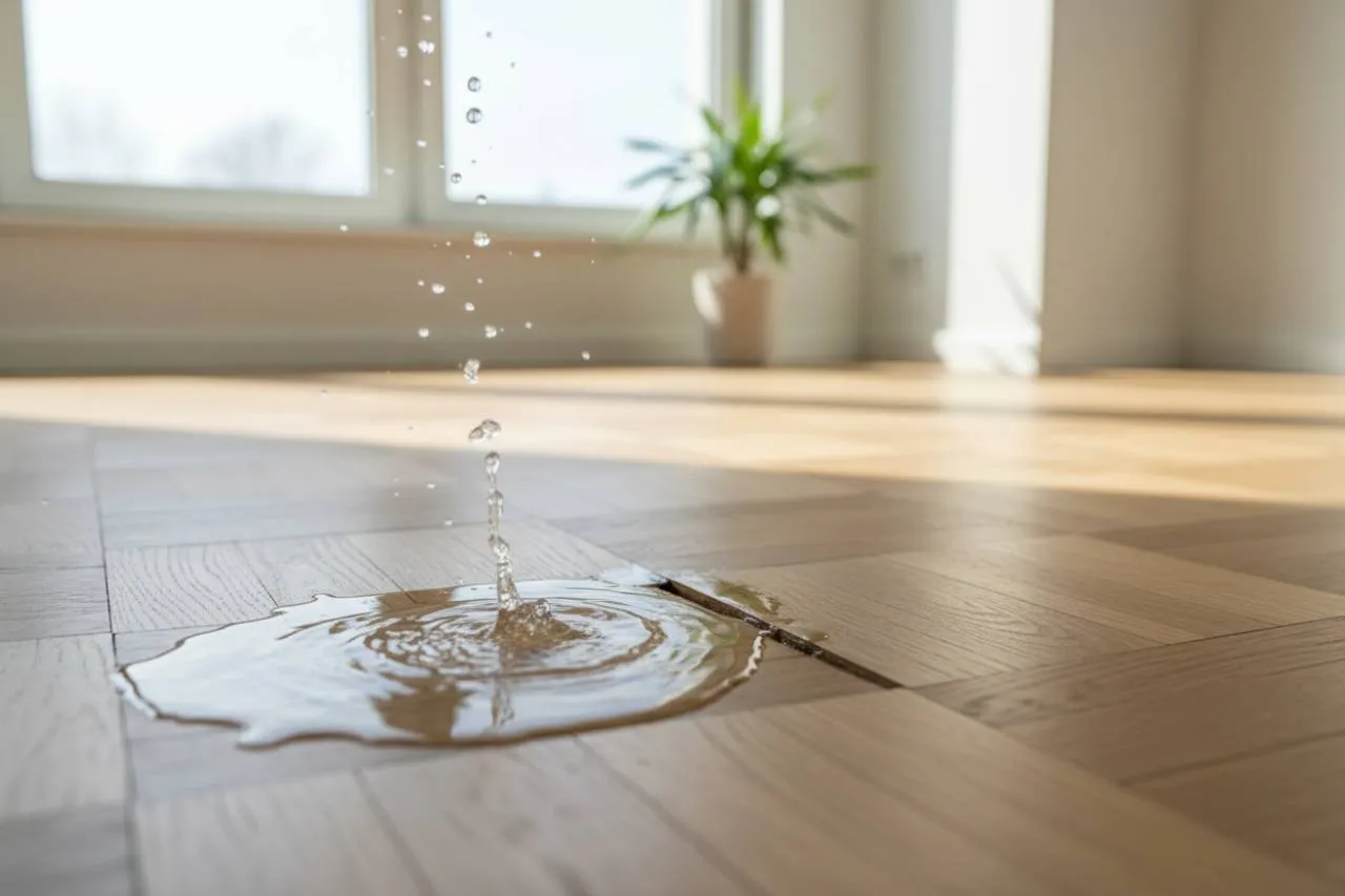 Perché il parquet si gonfia: la vera causa