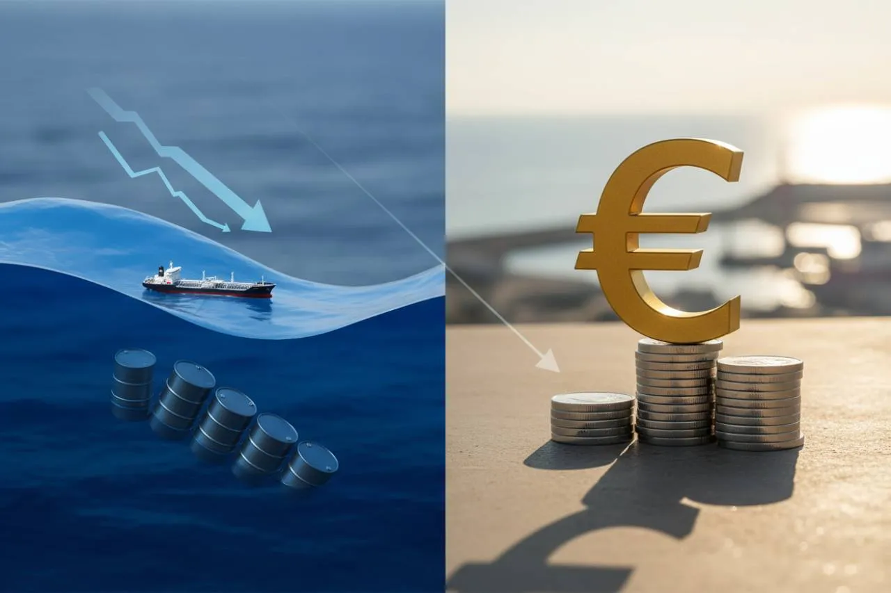 I fattori dietro il calo: Mediterraneo ed euro forte