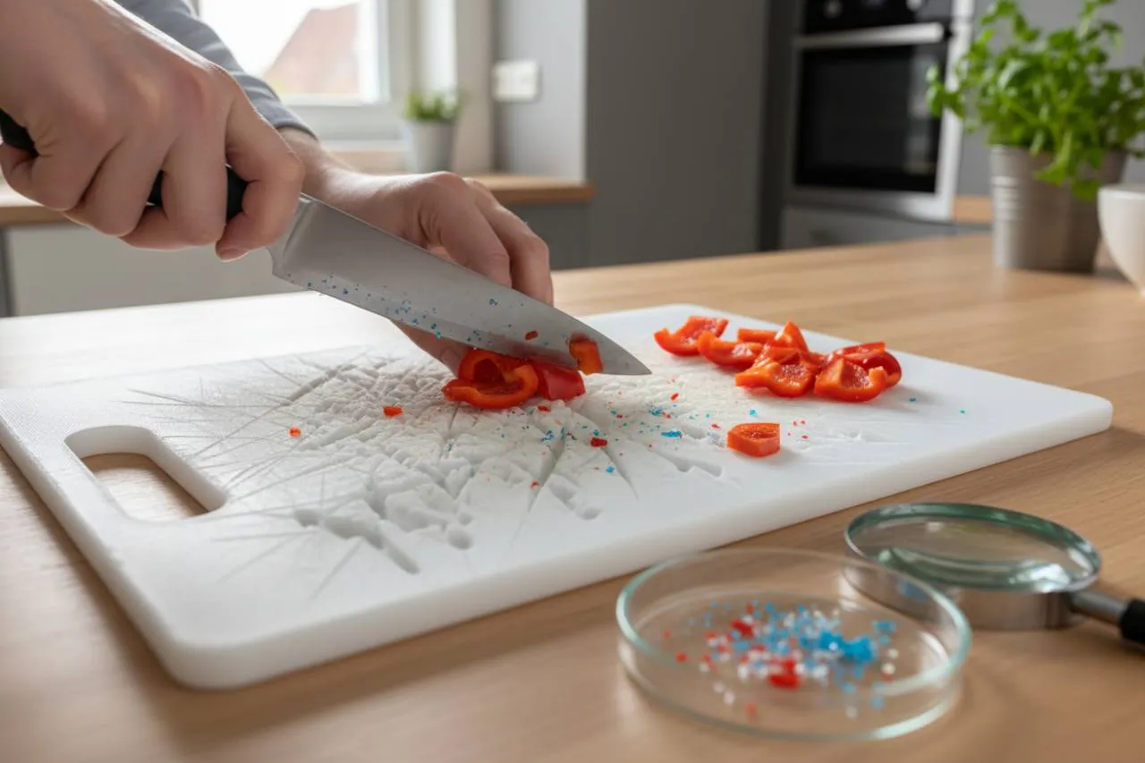 Attenzione ai taglieri in plastica: una fonte inaspettata di microplastiche