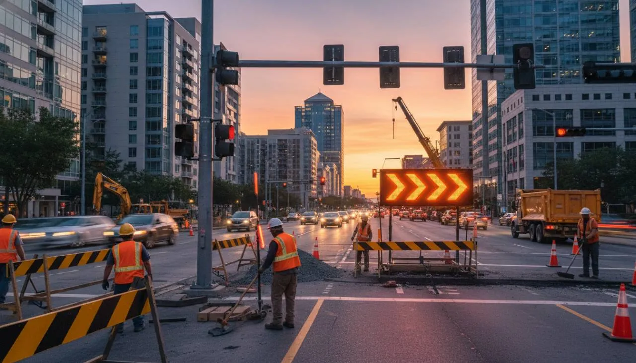 Attenzione alla segnaletica e lavori di riqualificazione