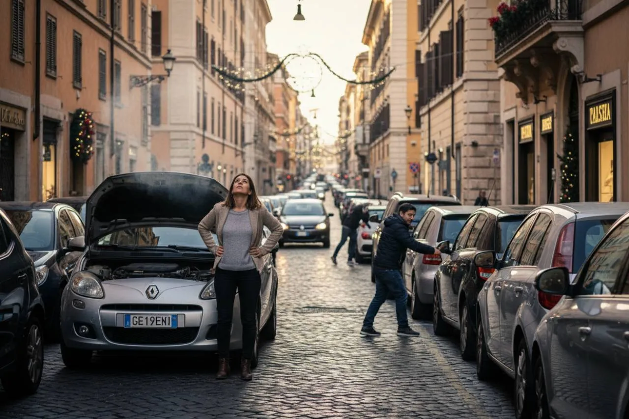 L'odissea del parcheggio nella capitale
