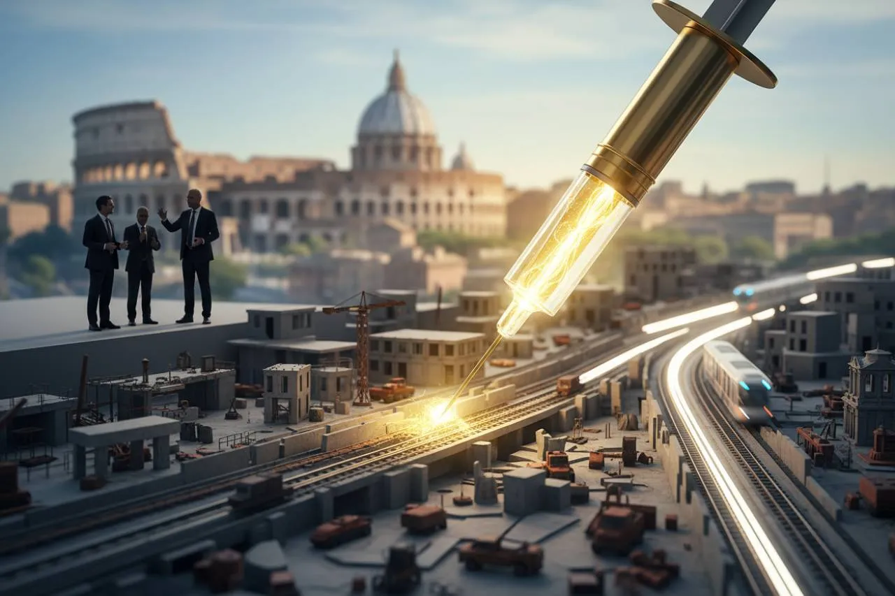 L'iniezione di fondi per superare i ritardi