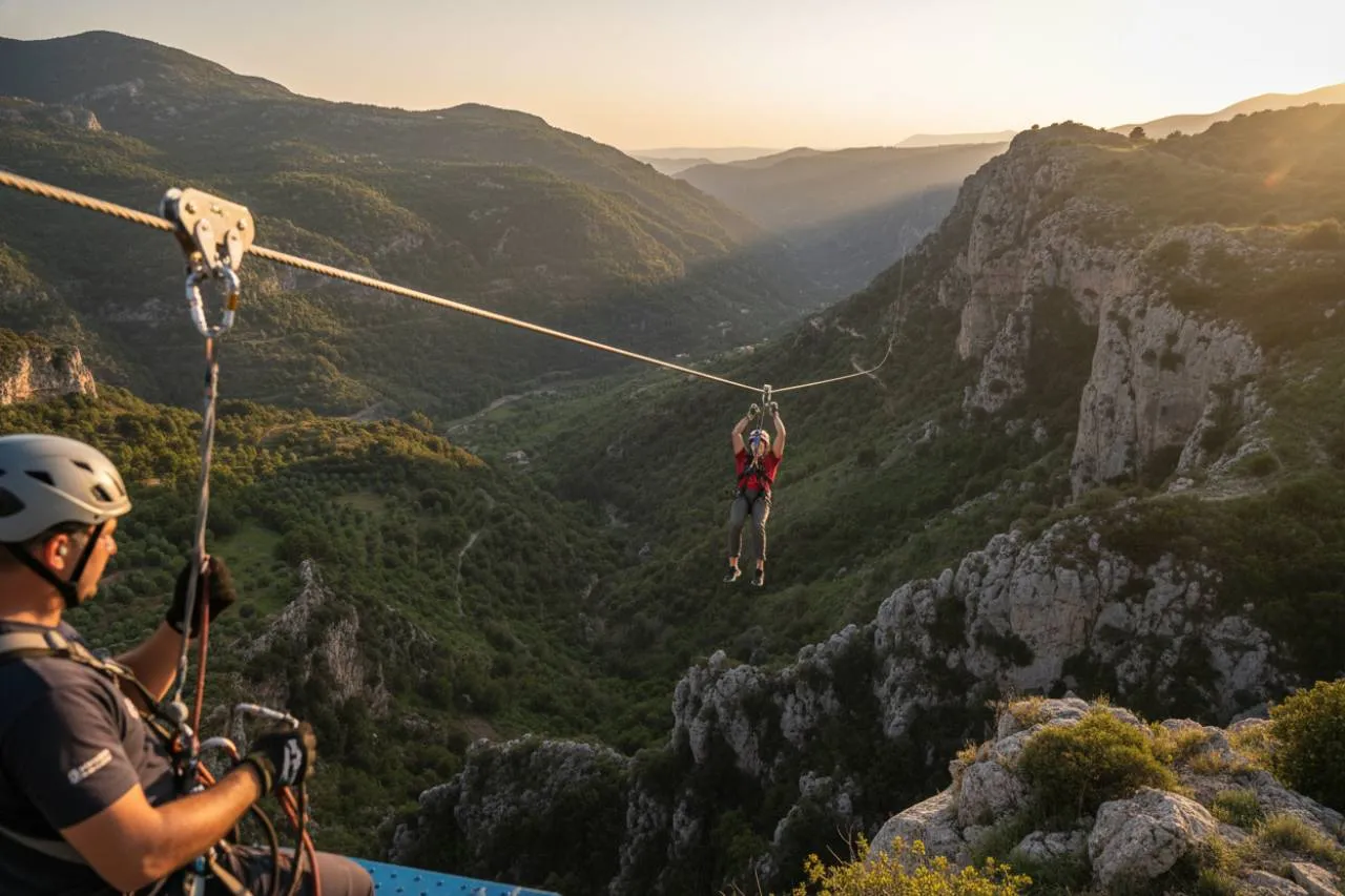 Sicurezza e caratteristiche tecniche della zipline