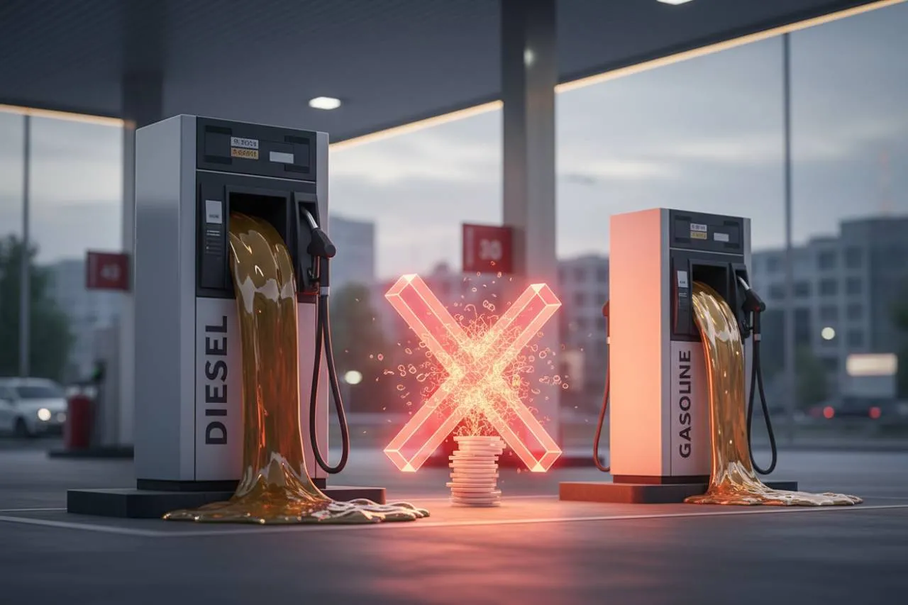 Perché il gasolio rischia di superare la benzina