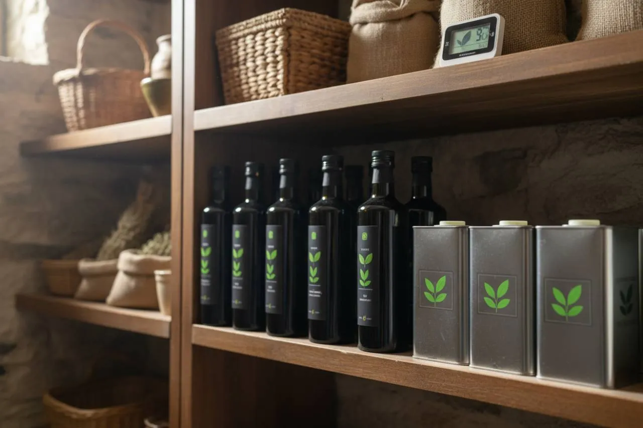 Conservazione ottimale: dove e come riporre l'oro verde