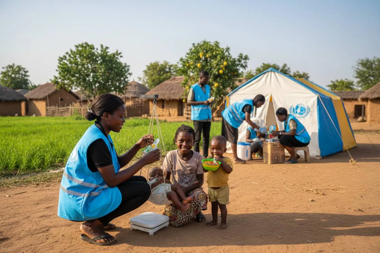 La battaglia globale contro la malnutrizione: L'impegno Unicef