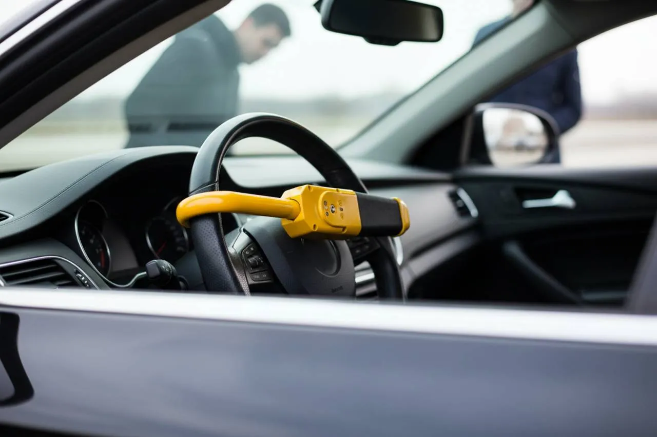 Come funziona il blocca sterzo: La semplicità che disarma