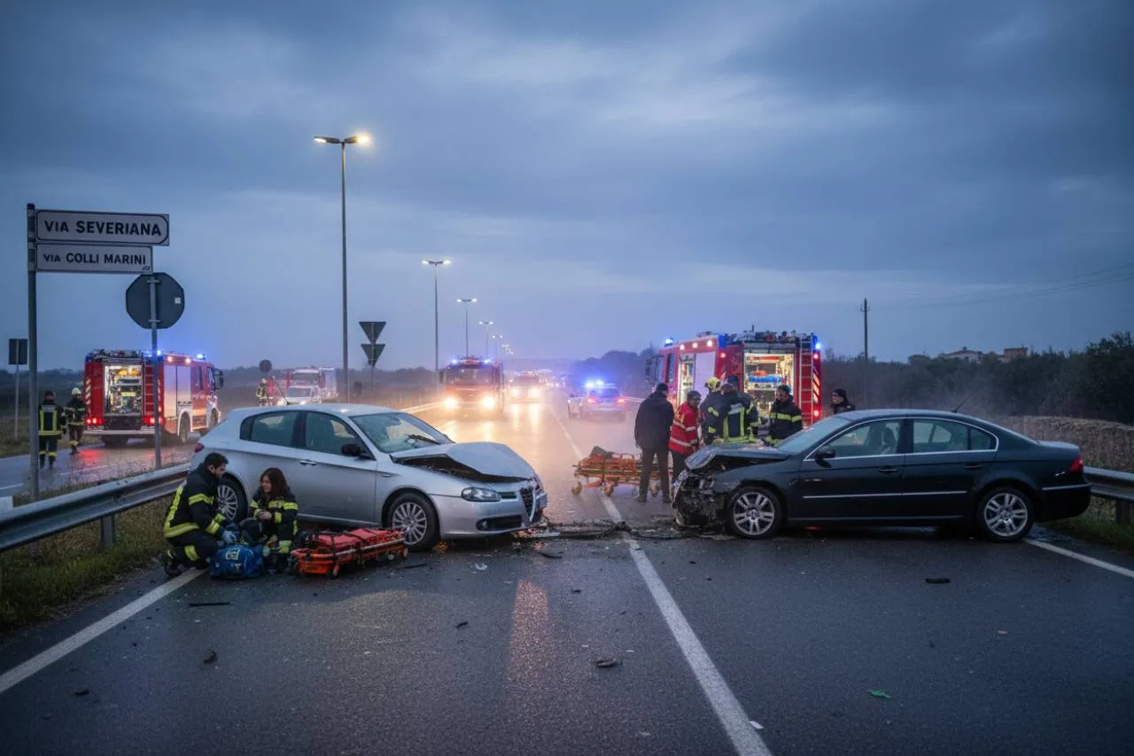 La dinamica dell'incidente e l'intervento dei soccorsi