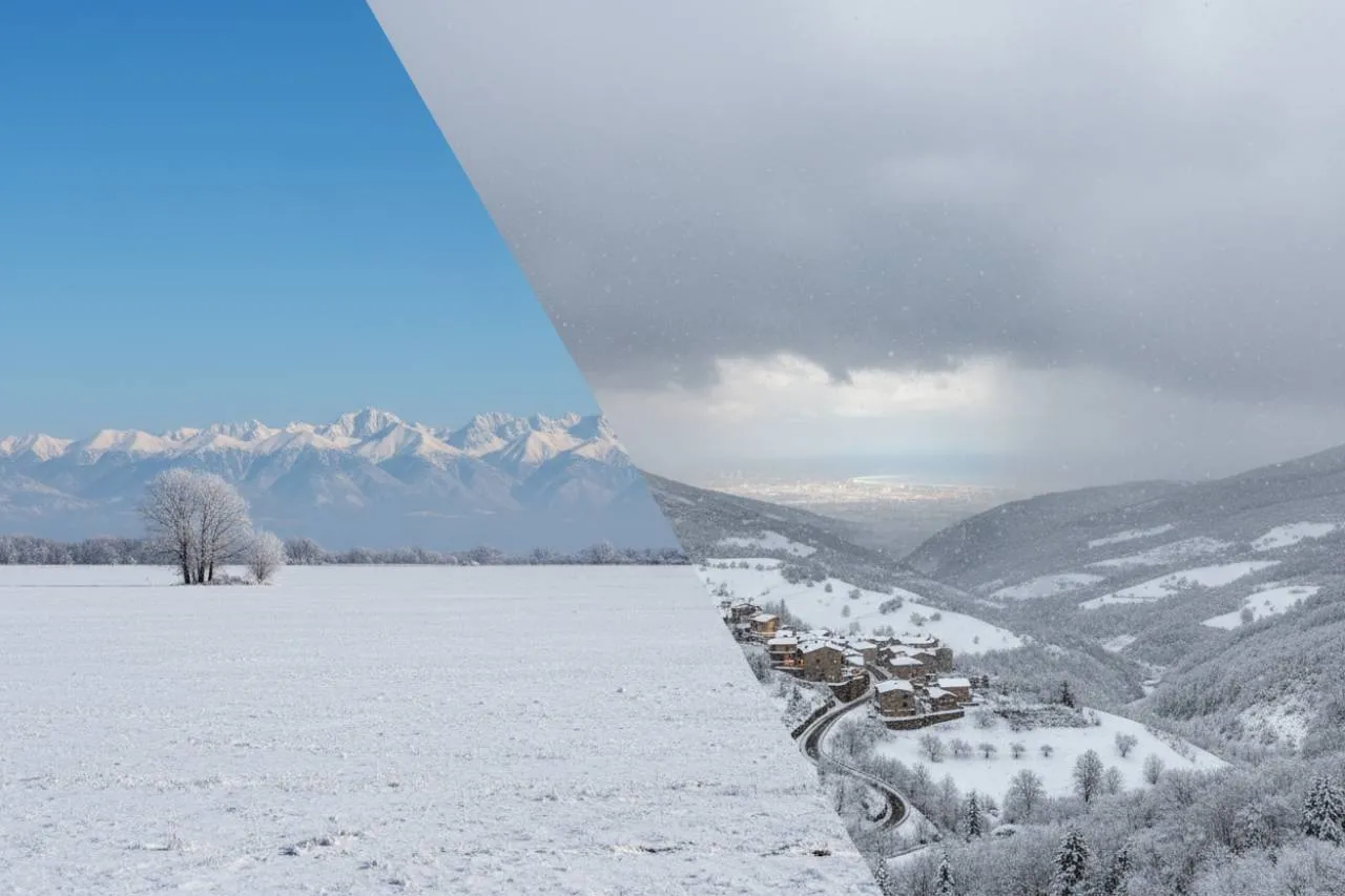 Il nord si prepara al gelo, neve abbondante al centro