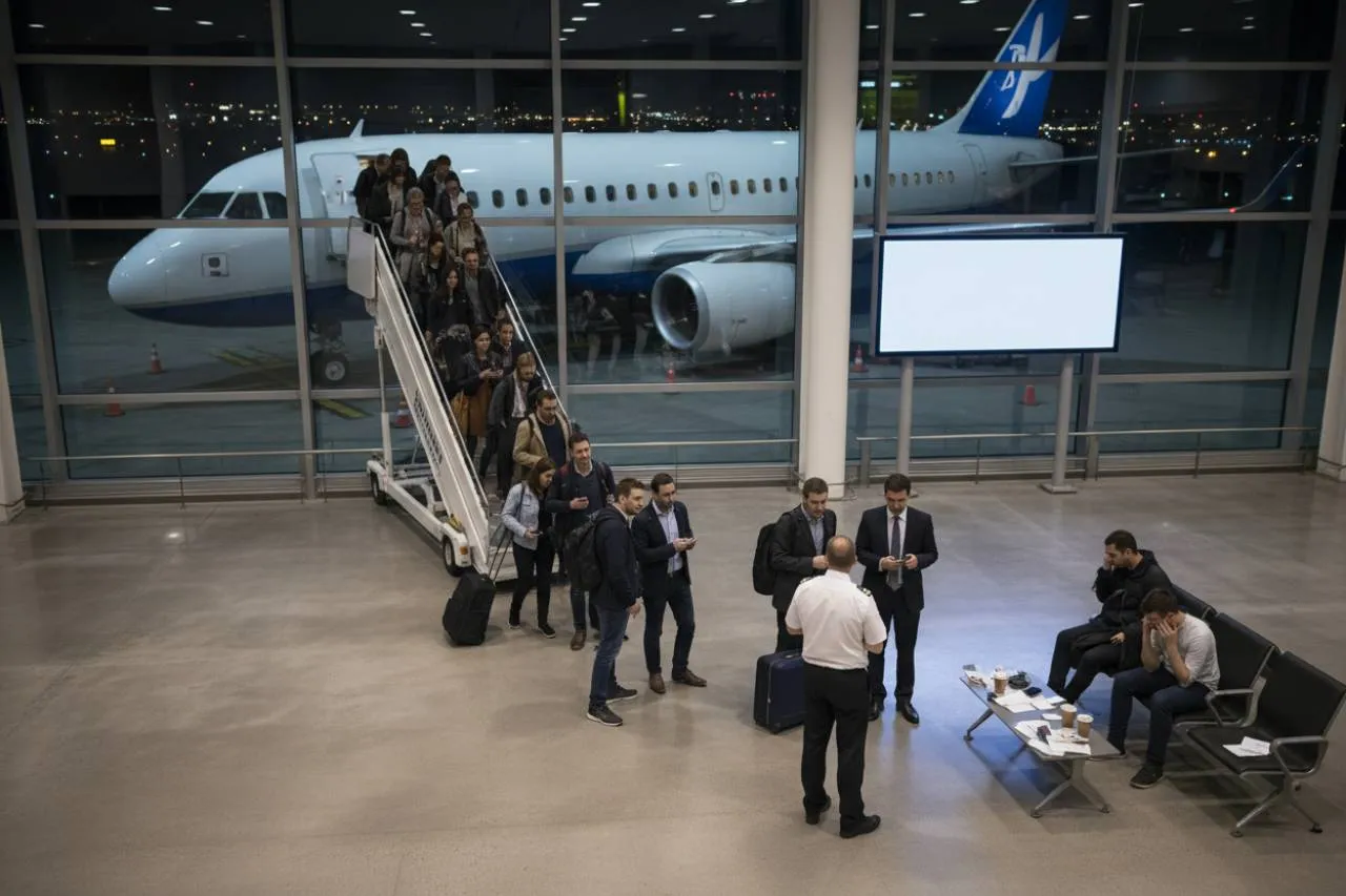 La notte in aeroporto e la beffa
