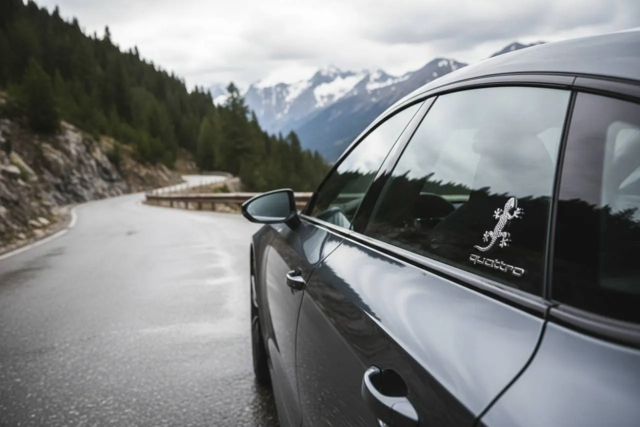 Il vero significato del geco sulle auto