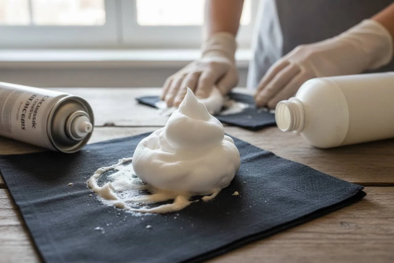 La schiuma da barba: l'alleato inatteso contro l'unto