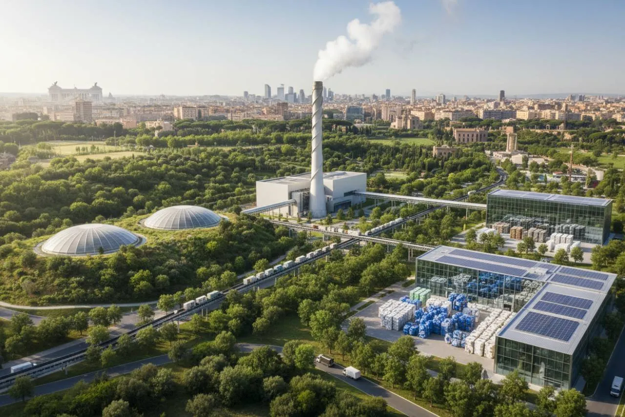 Il parco delle risorse circolari: un nuovo sistema per la capitale