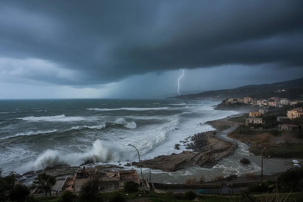 Precipitazioni record e venti di burrasca: Le aree più colpite