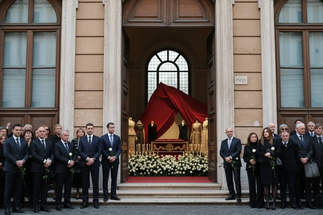 Gli omaggi e le cerimonie di addio