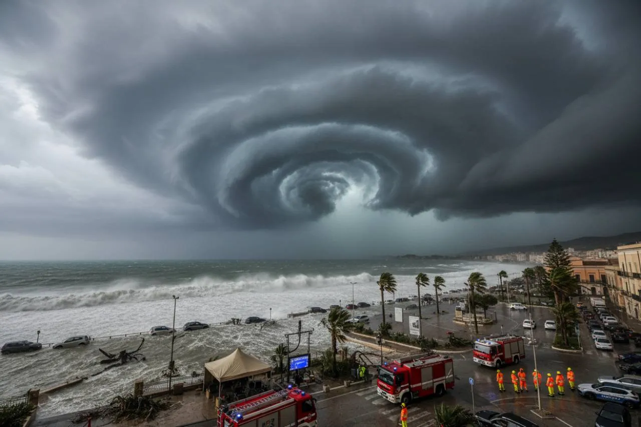 Il ciclone harry: Una minaccia senza precedenti