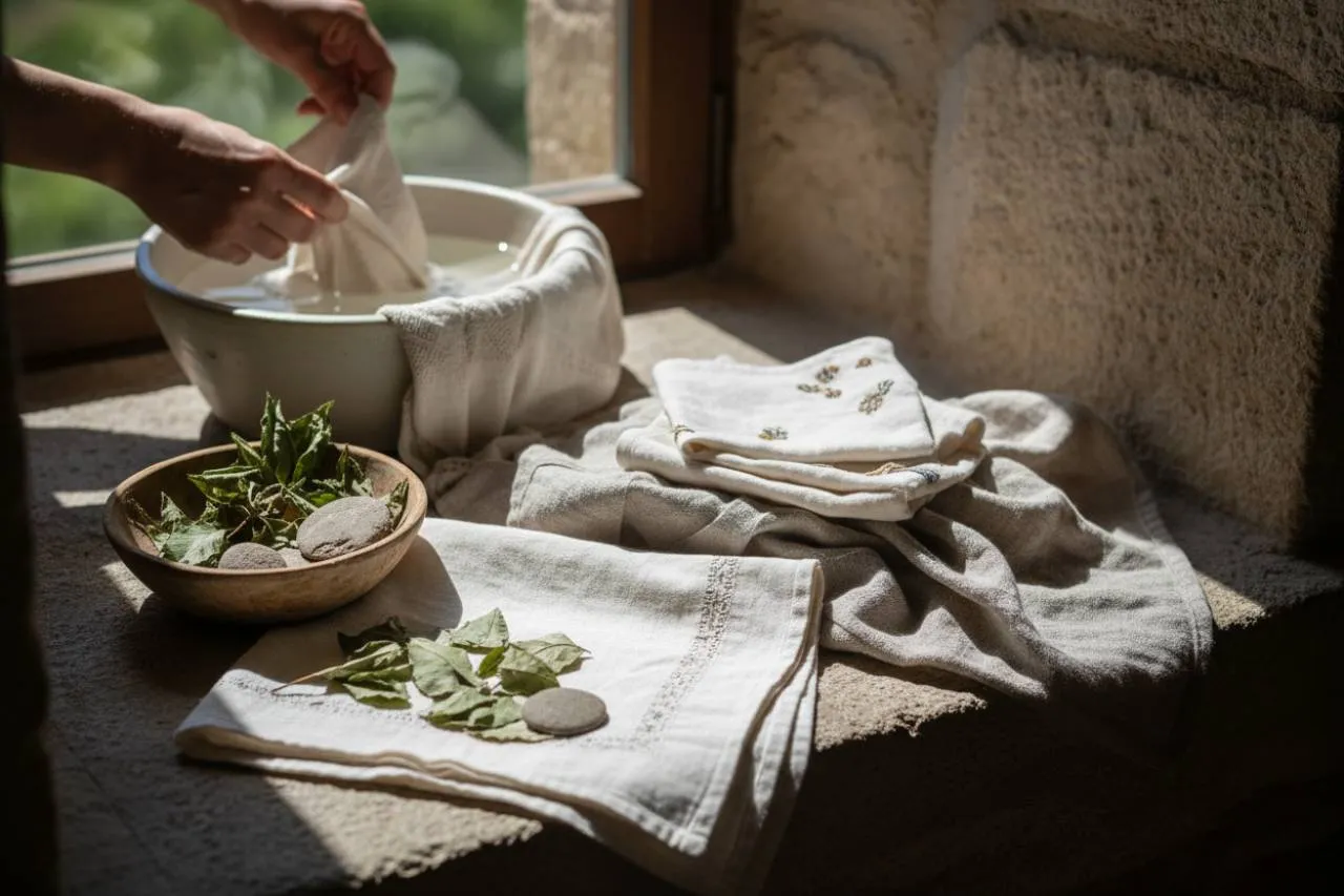 Oltre l'usa e getta: panni in tessuto e saggezza ancestrale