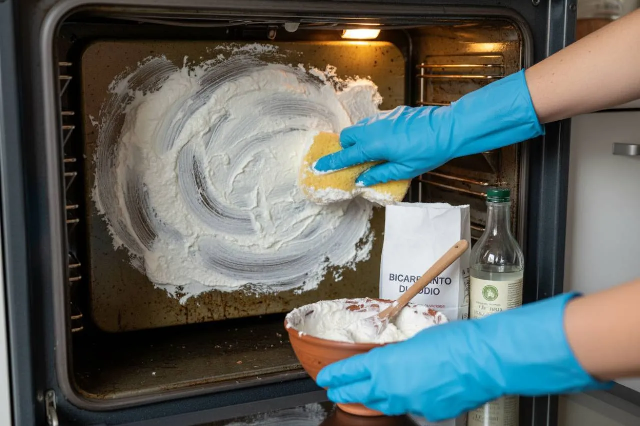 Bicarbonato e aceto: l'accoppiata vincente