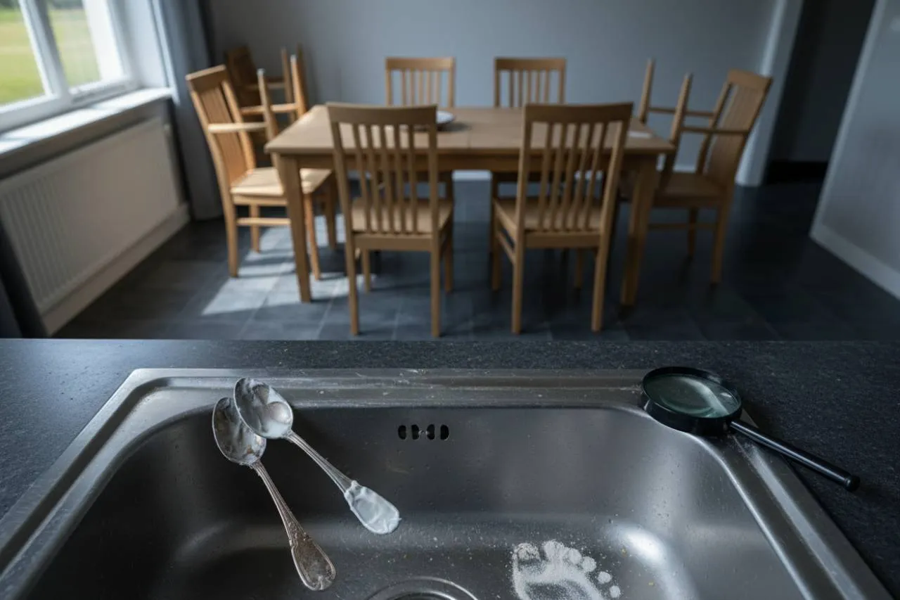 Le prove silenziose che parlano: cucchiaini e impronte