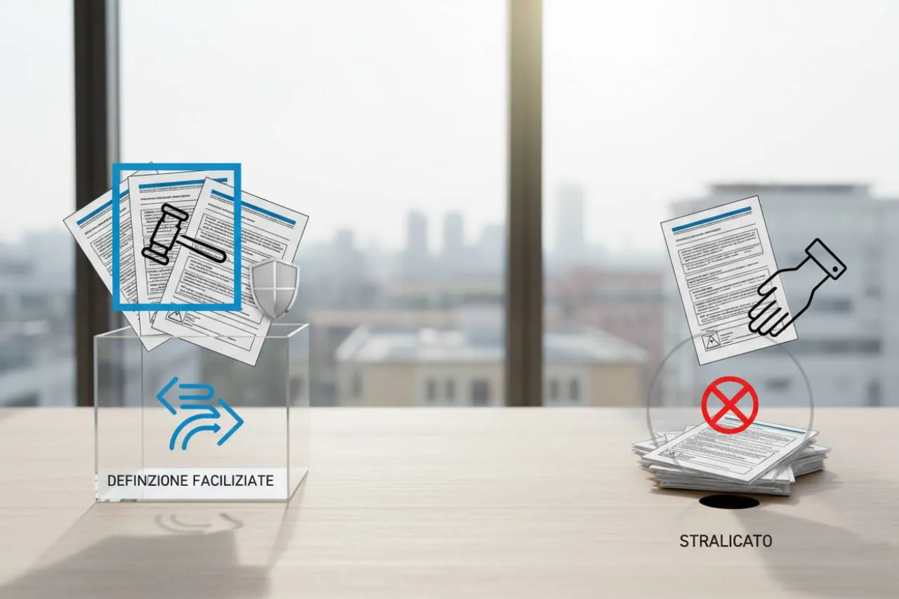 Quali multe rientrano nella definizione agevolata e cosa viene stralciato