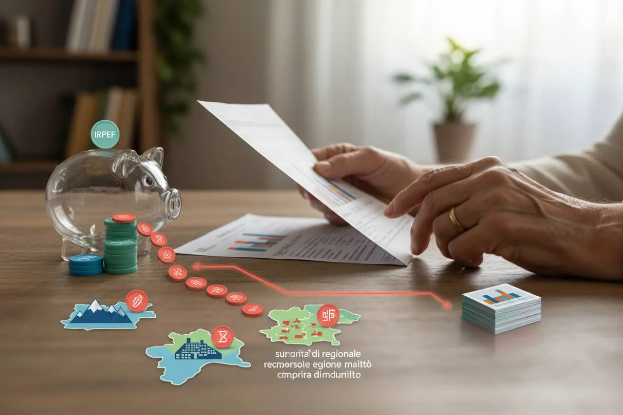 Il meccanismo delle addizionali: perché l'assegno si riduce