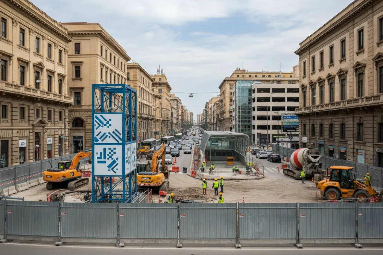 La rivoluzione del traffico in via Crispi
