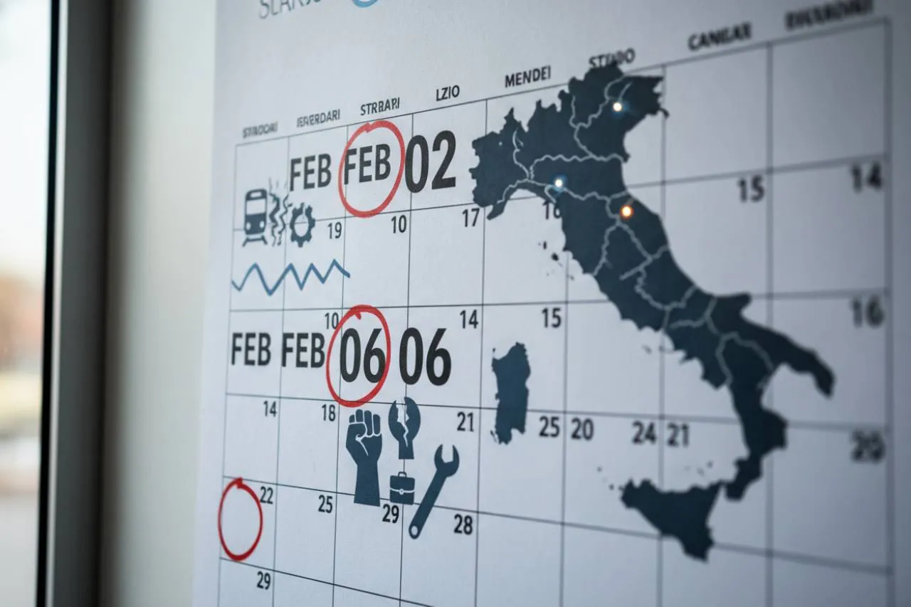 Il calendario degli scioperi nazionali: date cruciali e settori coinvolti
