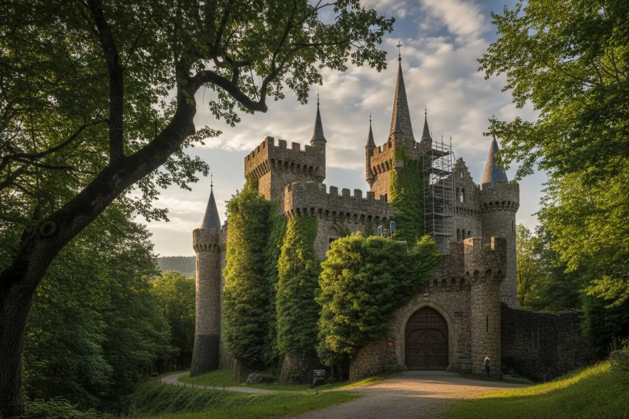 Un sogno neogotico tra guglie e leggende