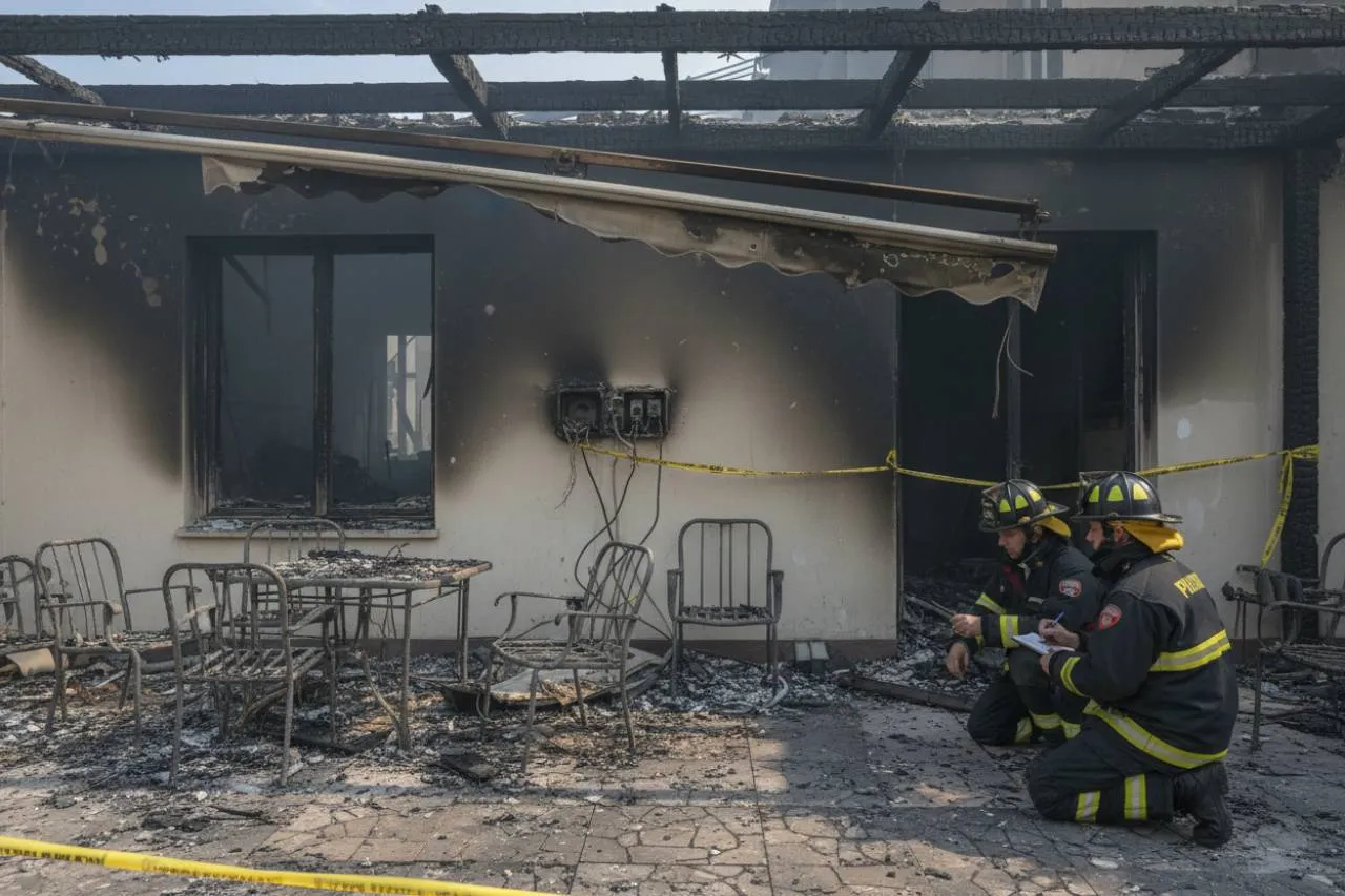 Un cortocircuito fatale? Dettagli del rogo e i danni materiali