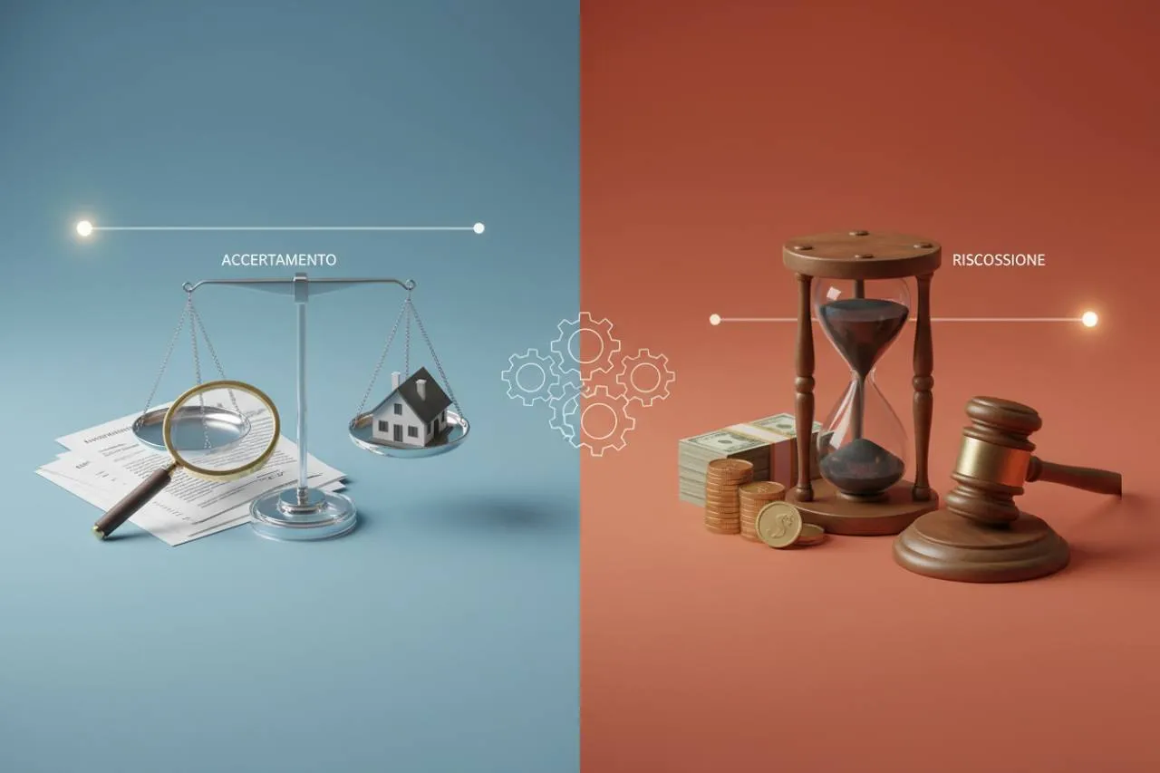 Accertamento e riscossione: due azioni fiscali con tempi distinti