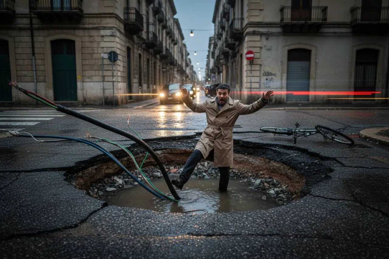 Le conseguenze: i rischi per pedoni e veicoli nel punto critico